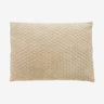 MIZAR-pussybrett i velour med sirkler - 50x70 - pistacien Nordal PILLOWS