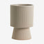 MULL gresspotter i stein - stor - ø16 cm - sand Nordal INDOOR POT