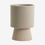 MULL gresspotter i stein - stor - ø16 cm - sand Nordal INDOOR POT