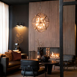 NEST Taklampe Brass Artwood Taklampe