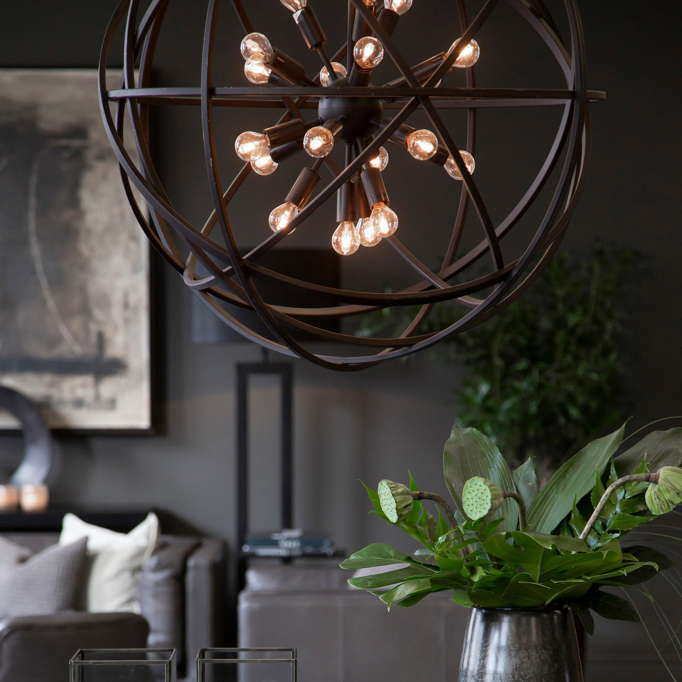 Nest Taklampe Umber Artwood Taklampe