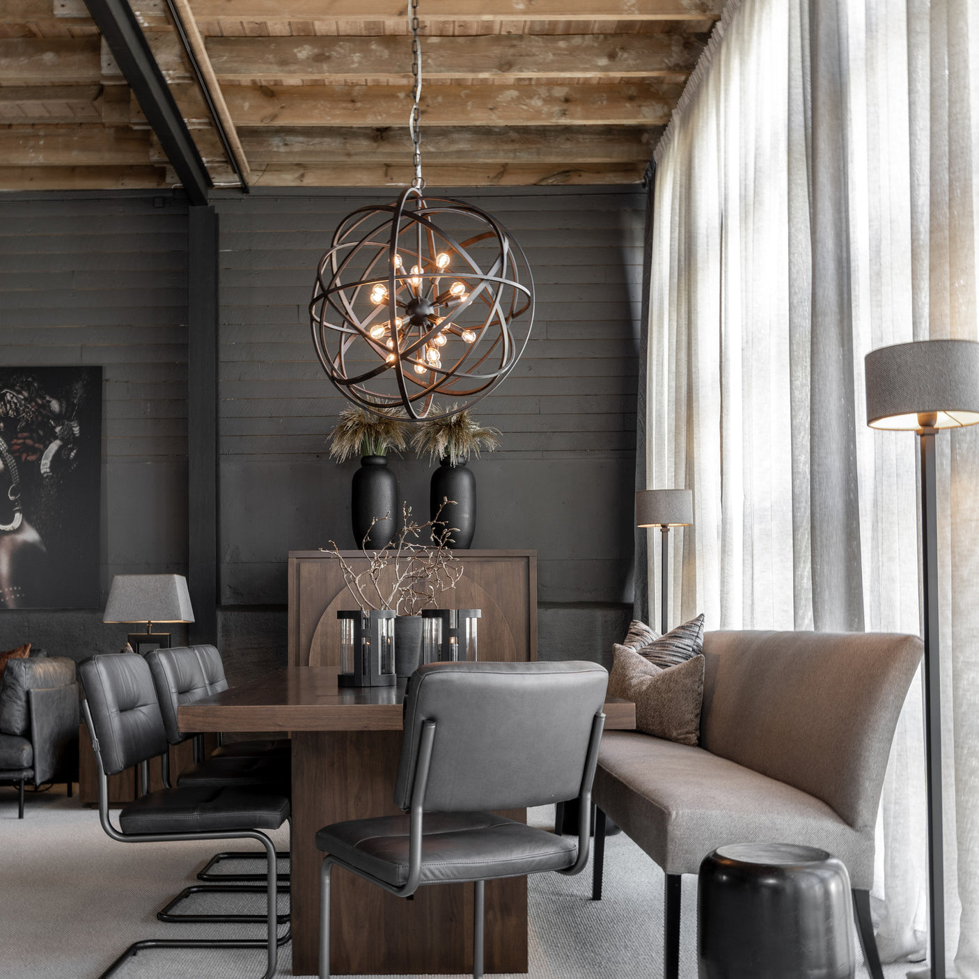 Nest Taklampe Umber Artwood Taklampe