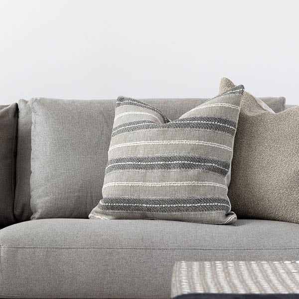 NOMAD MULTI STRIPE Grey putetrekk Artwood Pute