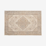 PEARL vevd bomullsmatte - 160x240 - sand/beige Nordal CARPETS