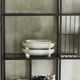 PEMBA keramisk tallerken - stor - 28x17 cm - offwhite Nordal TABLEWARE