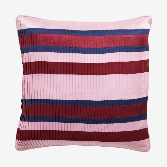 Plisset pute - 50x50 - rosa/bordeaux Nordal PILLOWS