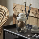 PLUM-lagringsglass med keramisk lokk - klar Nordal STORAGE
