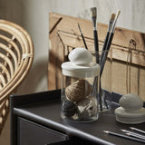 PLUM-lagringsglass med keramisk lokk - klar Nordal STORAGE