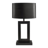 Bordlampe: Arezzo - Bordlampe black SHADE CYLINDER LEATHER BLACK - 82-60002-39 fra Artwood - Bildenr: 1