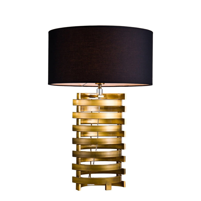 Nevada bordlampe gull - -Homefactory -Nordstrand Møbler og Interiør