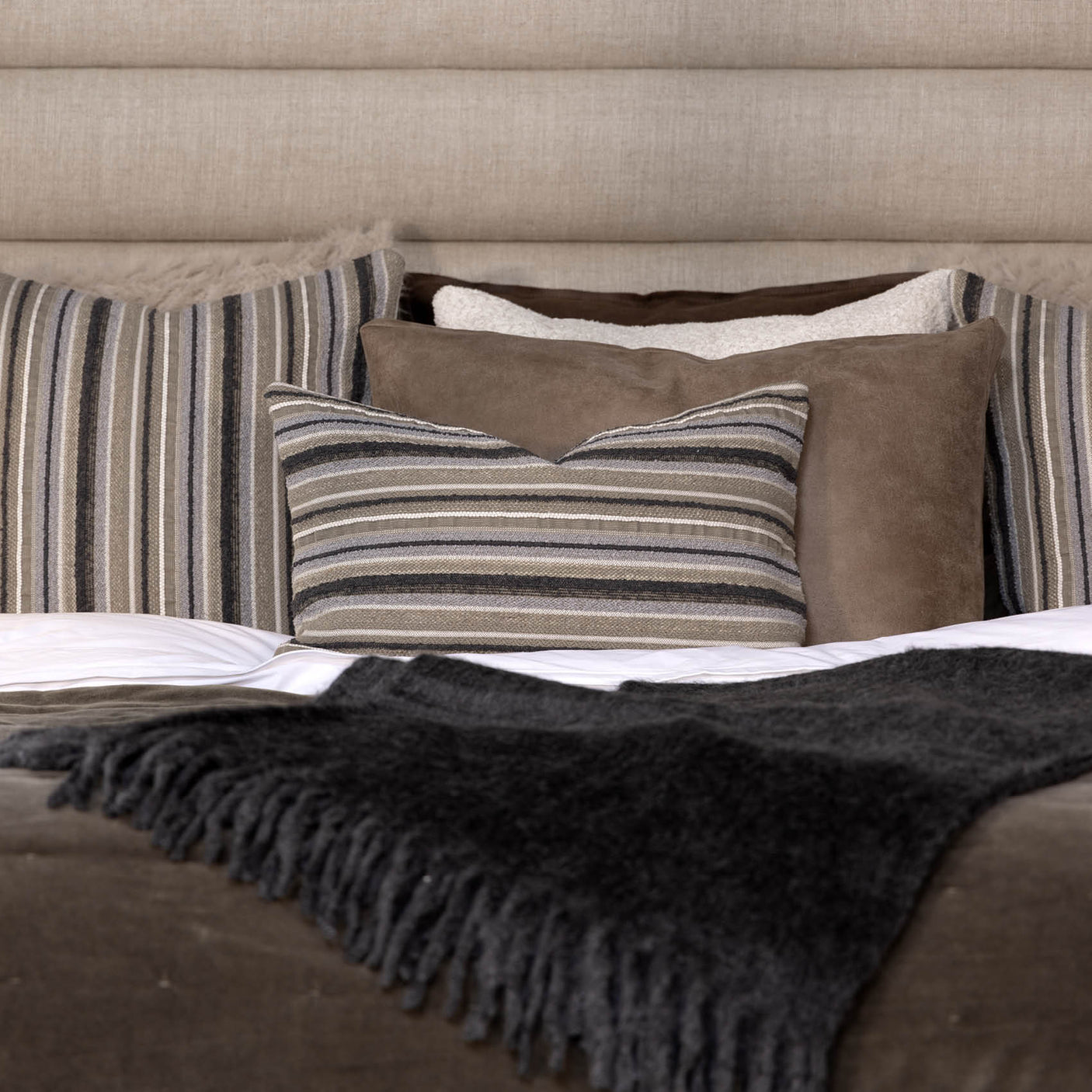 PINETO GREY Putetrekk Artwood Pute
