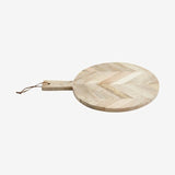 Rundt skjærebrett i mango - ø32 cm - natur Nordal KITCHEN AC