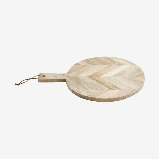Rundt skjærebrett i mango - ø32 cm - natur Nordal KITCHEN AC