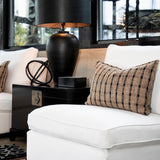 TRAVERSE BLACK/LINEN Putetrekk Artwood Pute