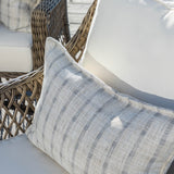 TRAVERSE ZINC/LINEN Putetrekk Artwood Pute