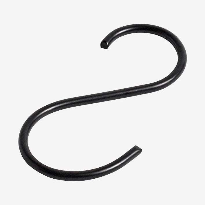 S-krok for håndklærstang - slim - sort Nordal SINGLEHOOK