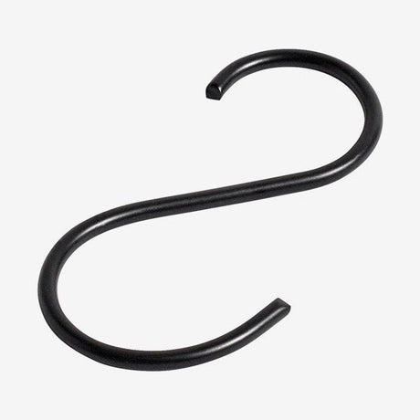 S-krok for håndklærstang - slim - sort Nordal SINGLEHOOK