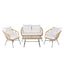 Viga Conversation Set Venture Design Loungegruppe