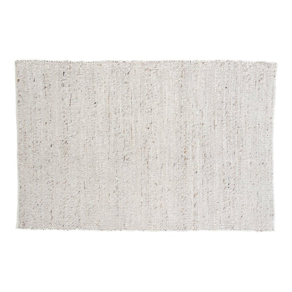 Teppe: Loump ullteppe 160x230 Beige / Hvit fra Venture Design - Bildenr: 1