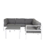 Sofa set Copacabana sett 5 deler - Copacabana bord Venture Design Loungegruppe