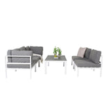 Louge set Copacabana sett 5 deler - Copacabana bord Venture Design Loungegruppe