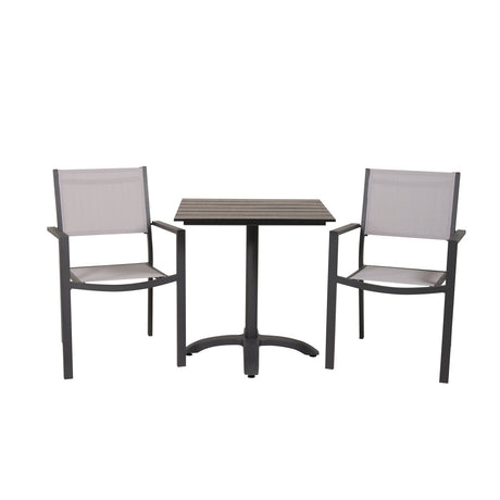 Colorado dining table with Copacabana chairs Venture Design Spisegruppe