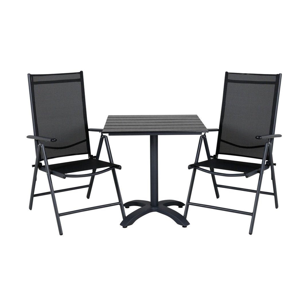 Colorado Cafébord 70*70 + Break stol Venture Design Spisegruppe