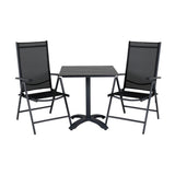 Colorado Cafébord 70*70 + Break stol Venture Design Spisegruppe