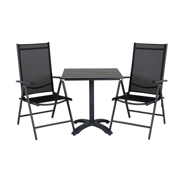 Colorado Cafébord 70*70 + Break stol Venture Design Spisegruppe