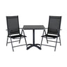 Colorado Cafébord 70*70 + Break stol Venture Design Spisegruppe