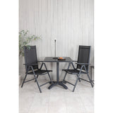 Colorado Cafébord 70*70 + Break stol Venture Design Spisegruppe