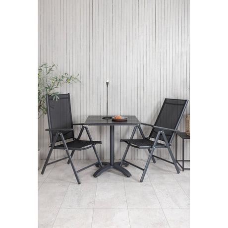 Colorado Cafébord 70*70 + Break stol Venture Design Spisegruppe