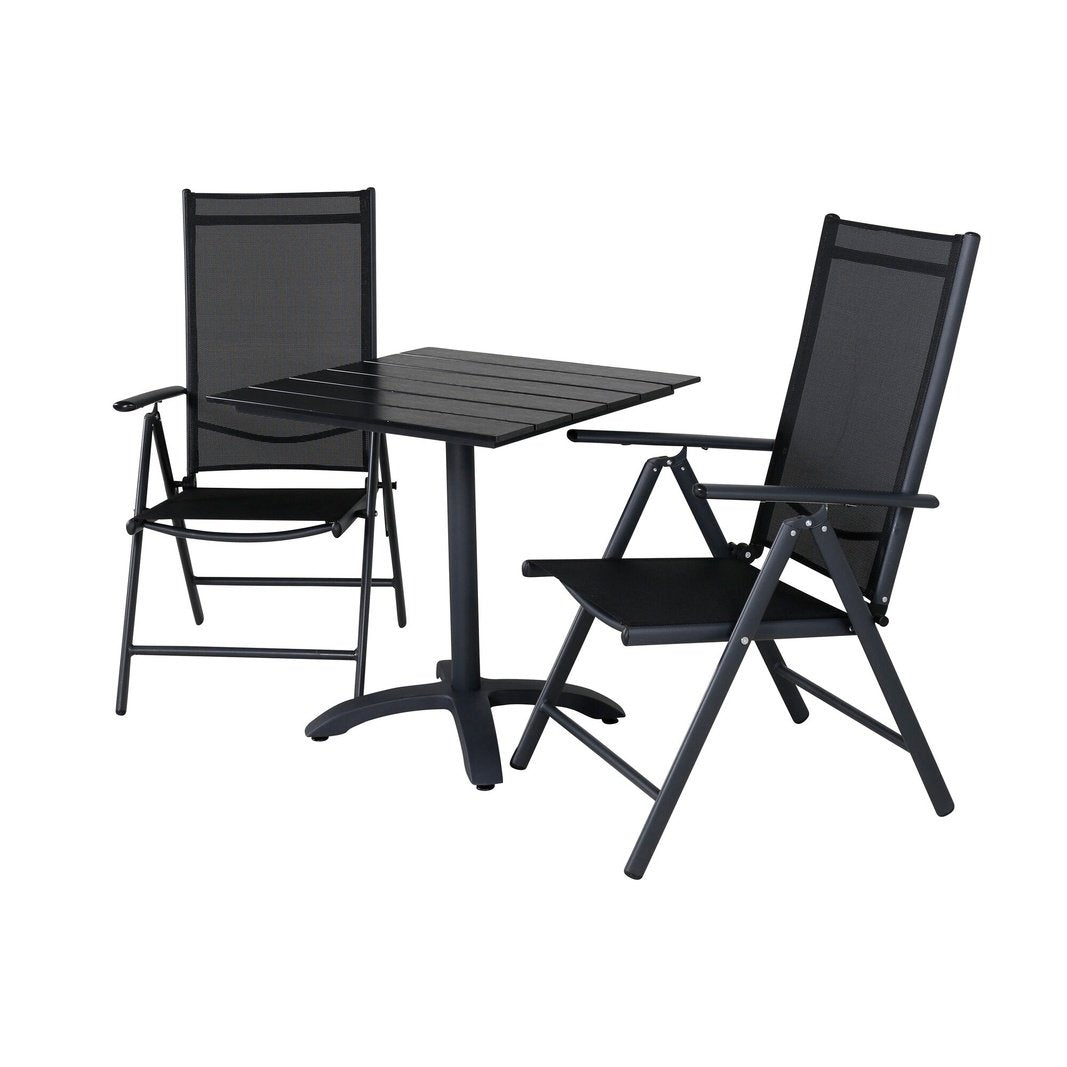 Colorado Cafébord 70*70 + Break stol Venture Design Spisegruppe