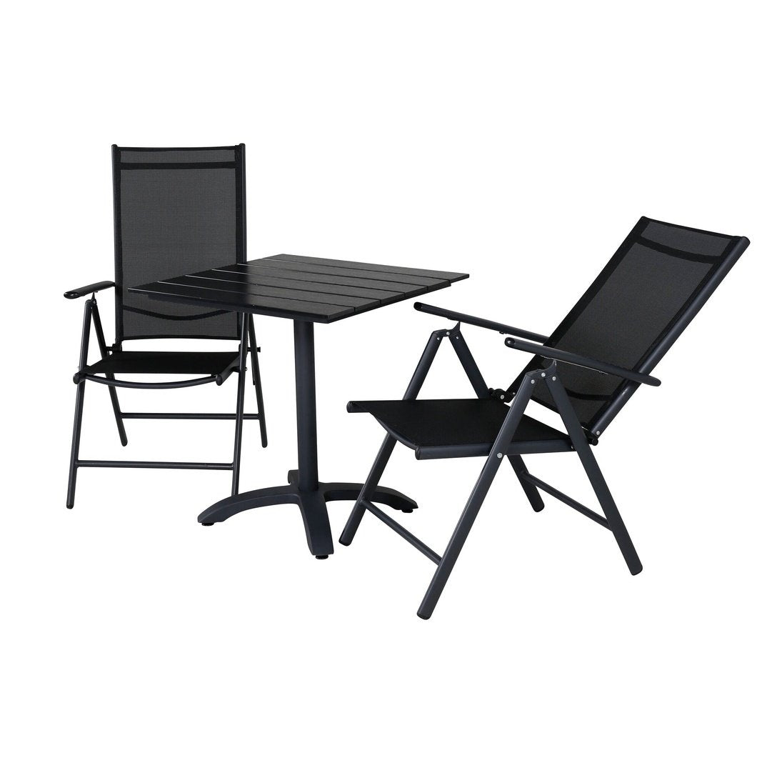 Colorado Cafébord 70*70 + Break stol Venture Design Spisegruppe