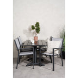 Denver Café Table 120*70 + Copacabana Lenestol Venture Design Spisegruppe