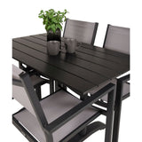 Denver Café Table 120*70 + Copacabana Lenestol Venture Design Spisegruppe