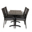 Denver Café Bord 120*70 + Anna Armstol Venture Design Spisegruppe