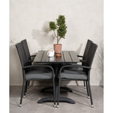 Denver Café Bord 120*70 + Anna Armstol Venture Design Spisegruppe