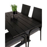 Denver Café Bord 120*70 + Anna Armstol Venture Design Spisegruppe