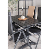 Denver Café bord 120*70 + Break Stol Venture Design Spisegruppe