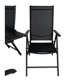 Denver Café bord 120*70 + Break Stol Venture Design Spisegruppe