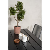 Denver Café Table 120*70 + Lindos spisestoler Venture Design Spisegruppe