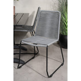 Denver Café Table 120*70 + Lindos spisestoler Venture Design Spisegruppe