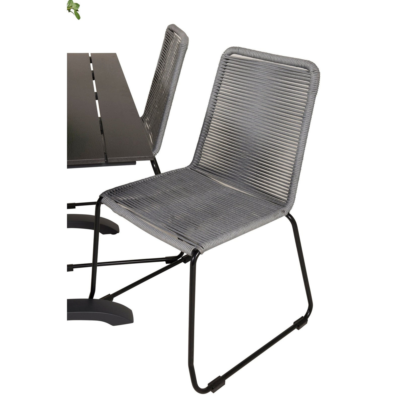 Denver Café Table 120*70 + Lindos spisestoler Venture Design Spisegruppe