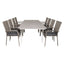 Levels bord 160/240 + Anna stoler Venture Design Spisegruppe