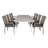 Levels bord 160/240 + Anna stoler Venture Design Spisegruppe