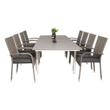 Levels bord 160/240 + Anna stoler Venture Design Spisegruppe