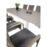 Levels bord 160/240 + Anna stoler Venture Design Spisegruppe