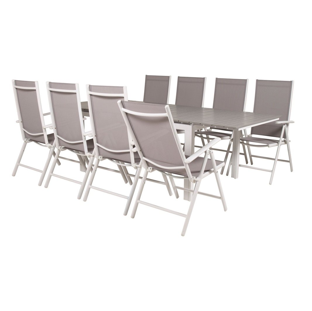 Levels bord 160/240 + Pause stoler Venture Design Spisegruppe