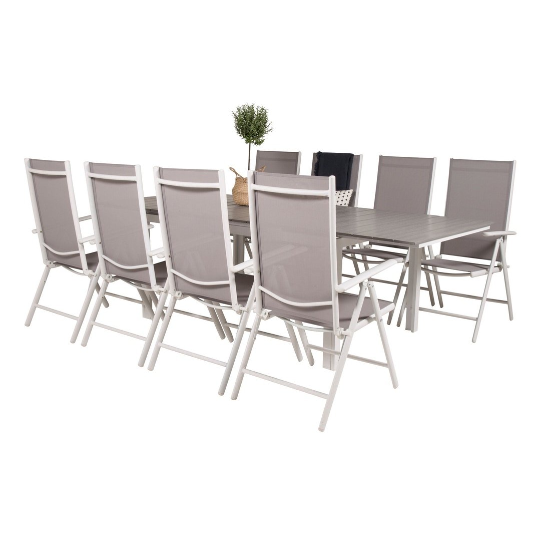 Levels bord 160/240 + Pause stoler Venture Design Spisegruppe